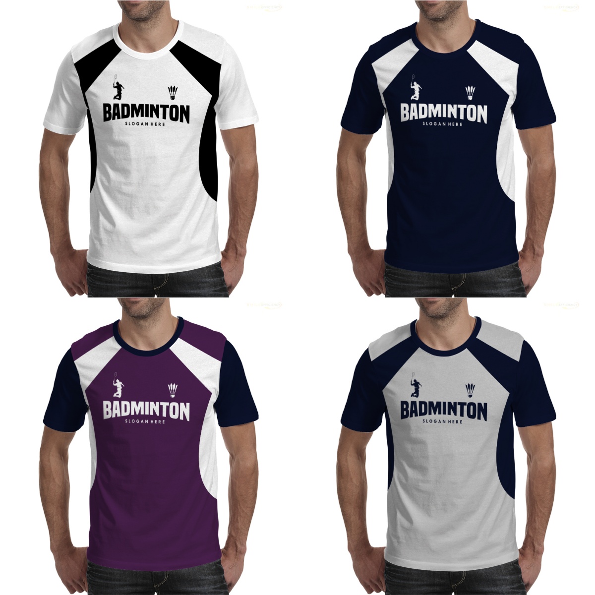 Badminton Jersey - قمصان بادمنتون للرجال والنساء، قمصان رياضية