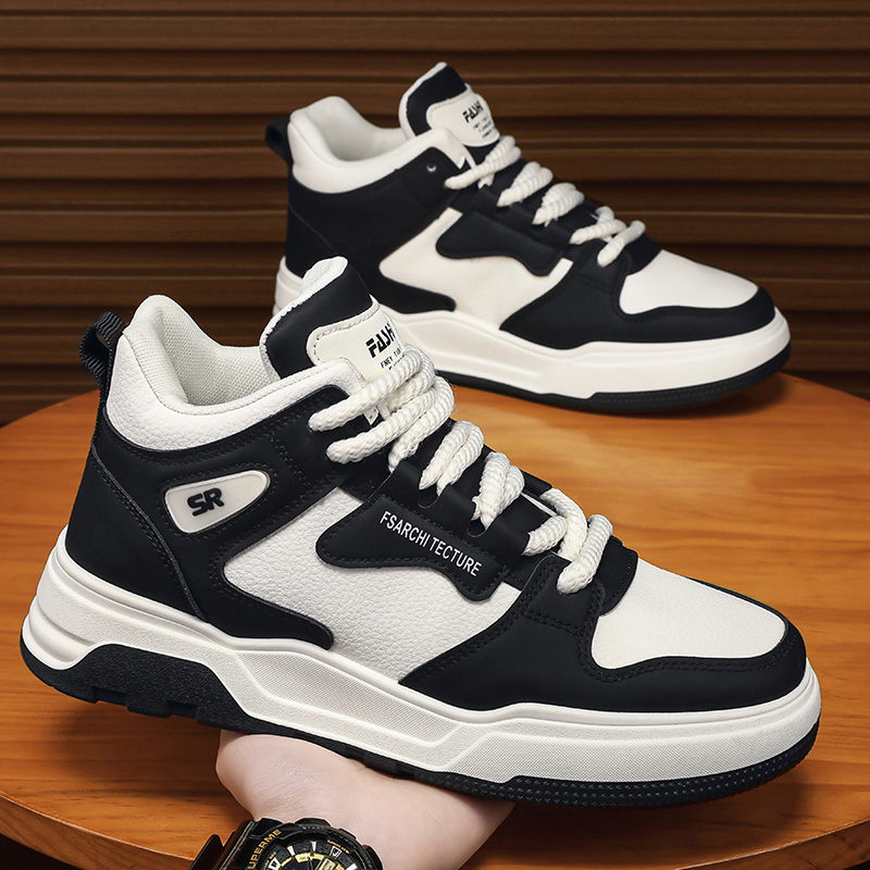 Badminton Shoes - أحذية رياضية رجالية عالية الرقبة بتصميم