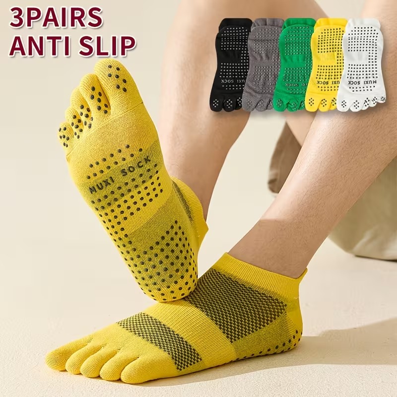 جوارب رجالية بثلاثة أزواج، جوا - مراجعة Sports Grip وسعره